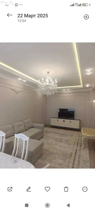 2-комн. квартира, 11 этаж, 80м², шохмансур овир