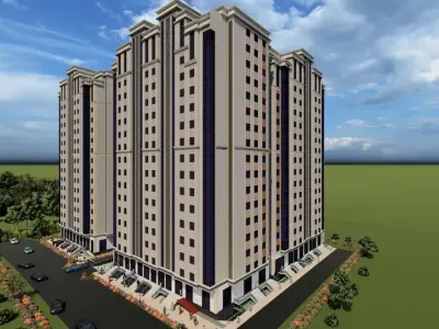 3-комн. квартира, 7 этаж, 130 м², Корвон