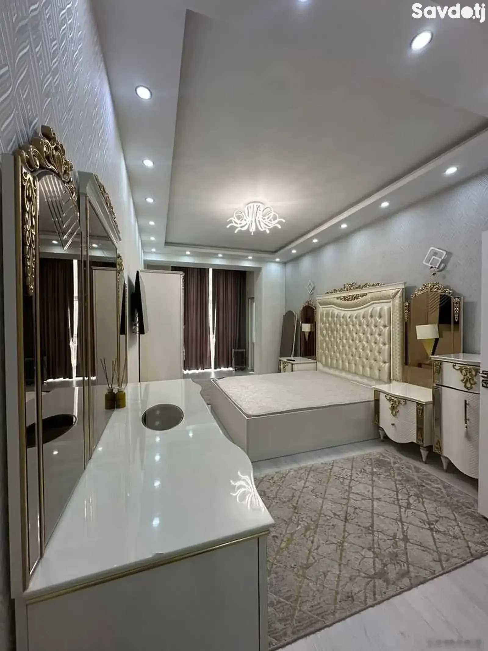 3-комн. квартира, 5 этаж, 120м², Шохмансур, ру ба Садбарг, доми Гелос