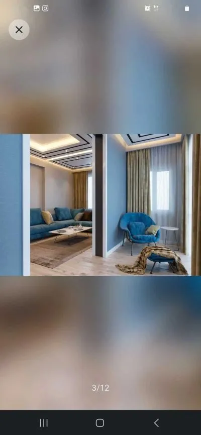 3-комн. квартира, 12 этаж, 135м², кохи борбад