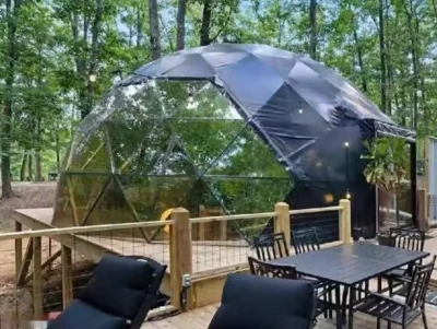 Купольный передвижной дом
