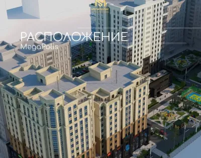 2-комн. квартира, 12 этаж, 76 м², Сино, Профсоюз, кольцевая, Жк Мегаполис