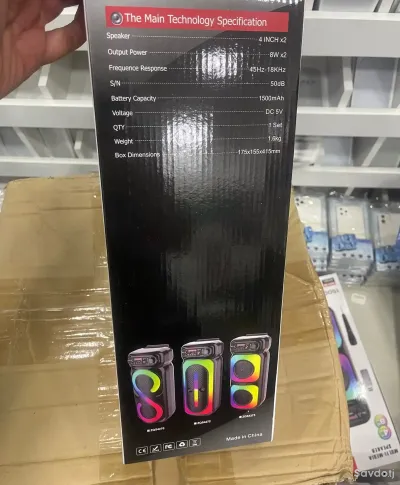Портативная колонка Sing-e ZQS4273