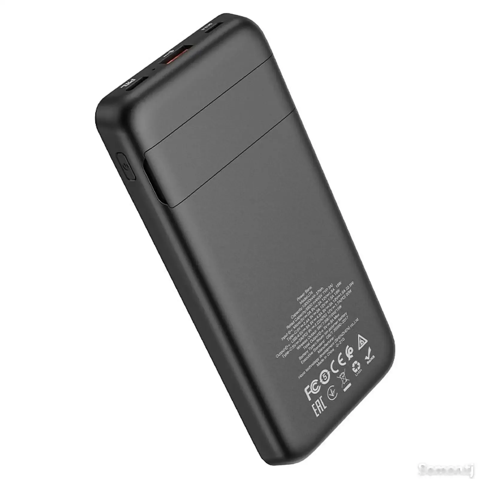 Повербанк Носо Ј76 10000mAh черный