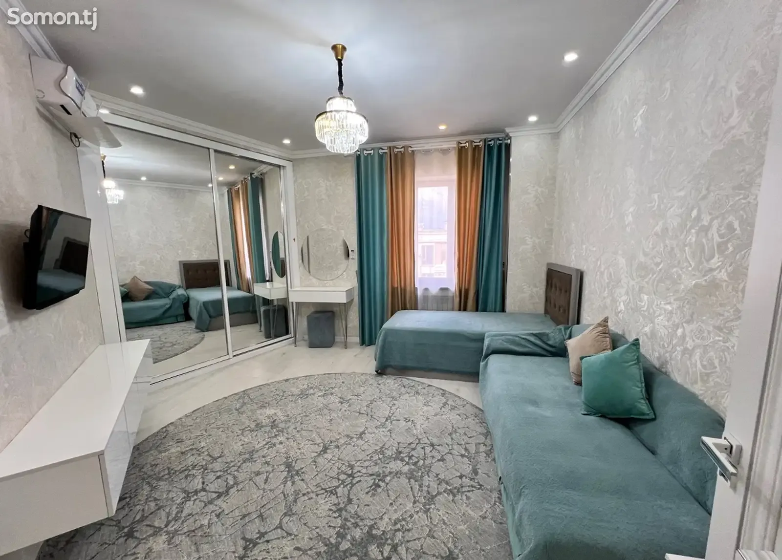 2-комн. квартира, 16 этаж, 88м², Овир