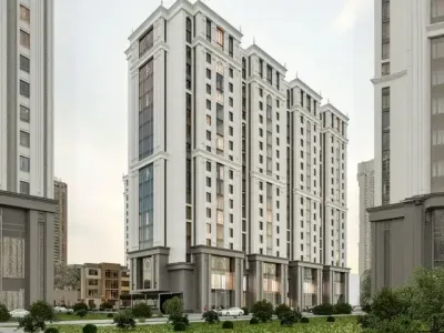 2-комн. квартира, 12 этаж, 91 м², Корвон