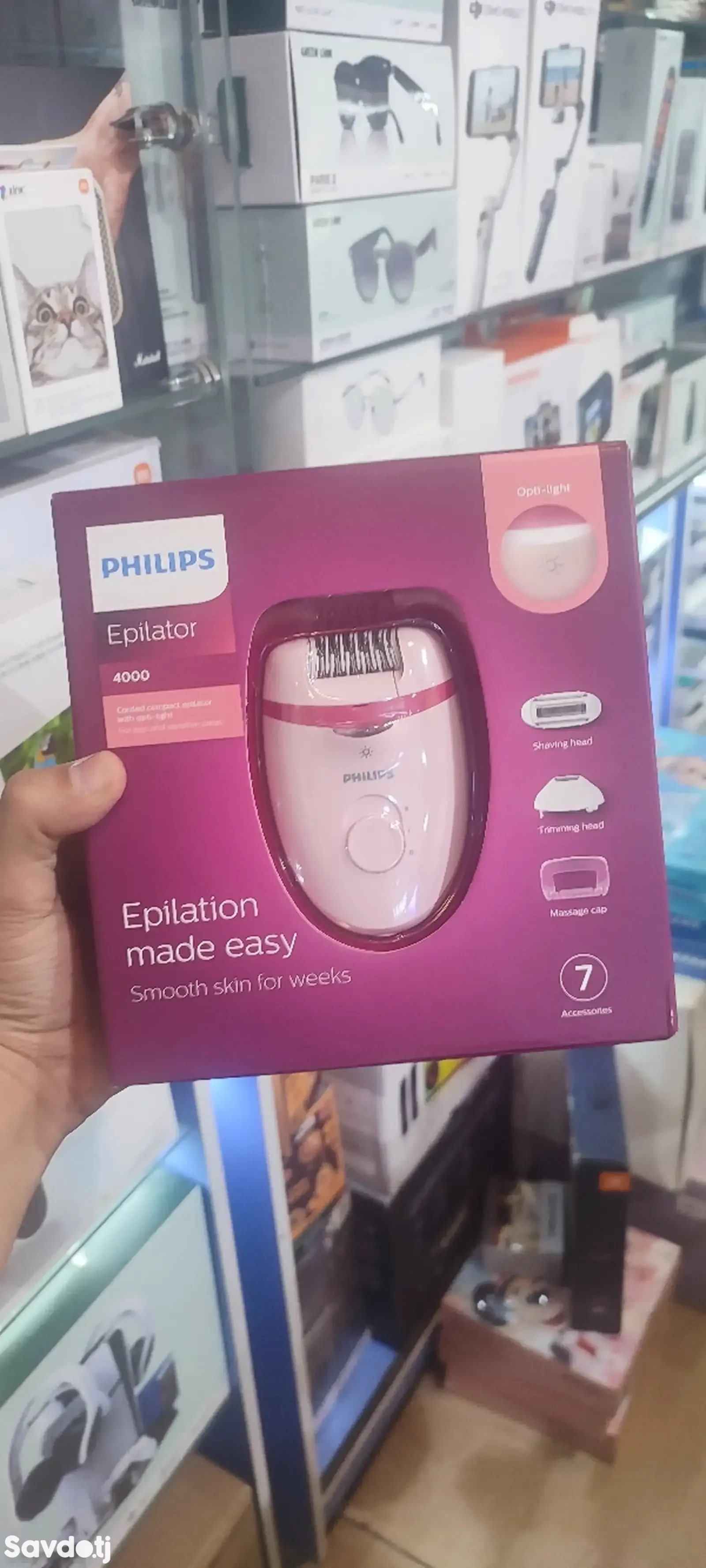 Эпилятор Philips Epilator 4000 BRE285/