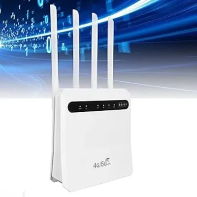 Wi-Fi роутер 4G/5G LTE PRO CPE со слотом для SIM-карты и Зарядом
