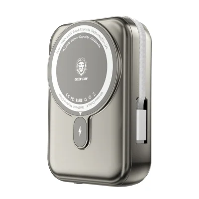 Повербанк Green Monaco Magsafe 20000mAh золотой