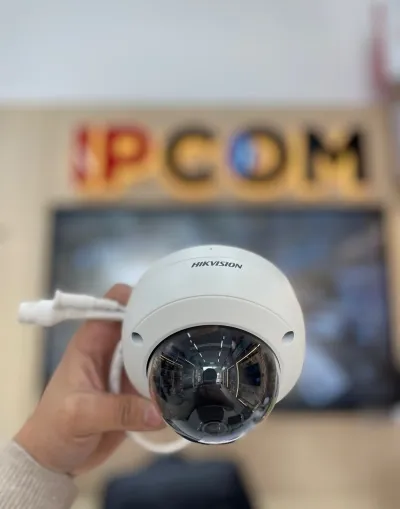 IP видеокамера Hikvision DS 2CD2163G2 IU 2.8mm 6 МП купольная камера AcuSense