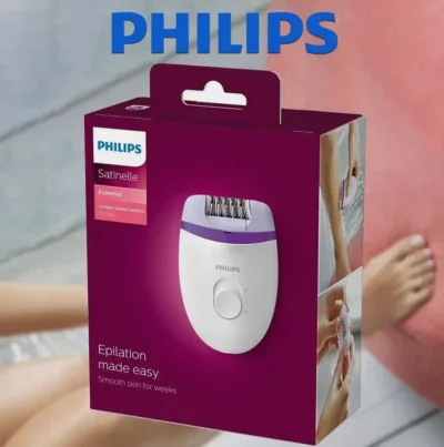 Philips Эпилятор Beauty Satinelle Компактный портативный электрический