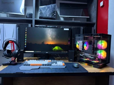 Игровой компьютер core i5 12400F/RAM 16GB DDR 4/RTX 3050 6GB/NVME 512GB/Wi-fi
