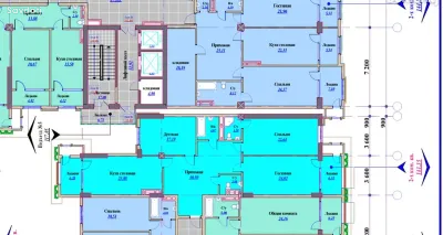 3-комн. квартира, 17 этаж, 141 м², Шохмансур 4 рохаи Садбарг