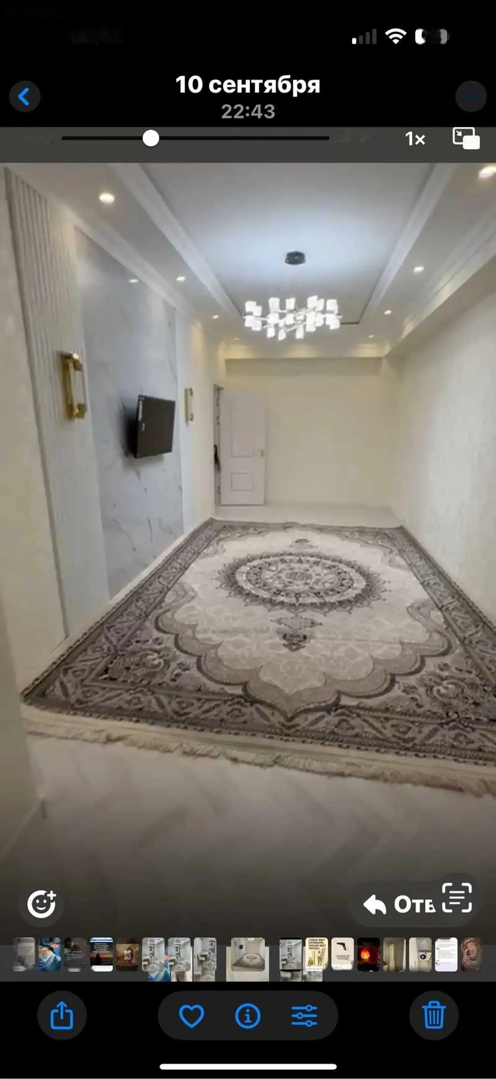 2-комн. квартира, 12 этаж, 75м², Ашан