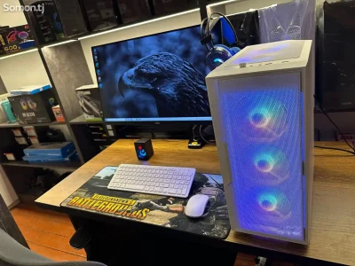Игровой компьютер core i7 4770/RAM 16GB/NVME M2 256GB/RX 580 8GB/HDD 1TB/Wi-fi