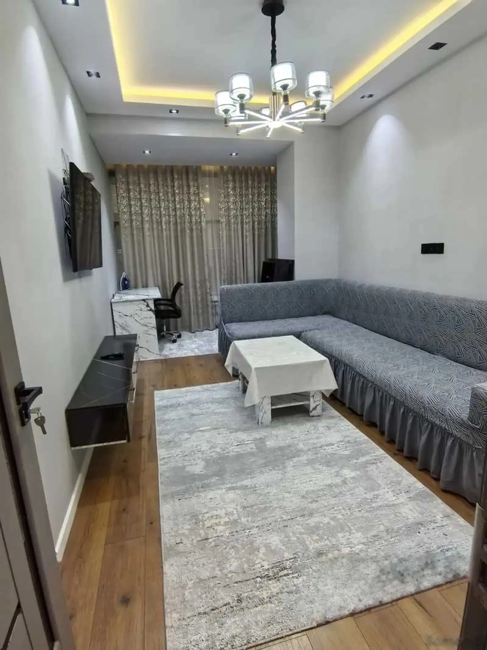 2-комн. квартира, 3 этаж, 55м², Айни, чордома