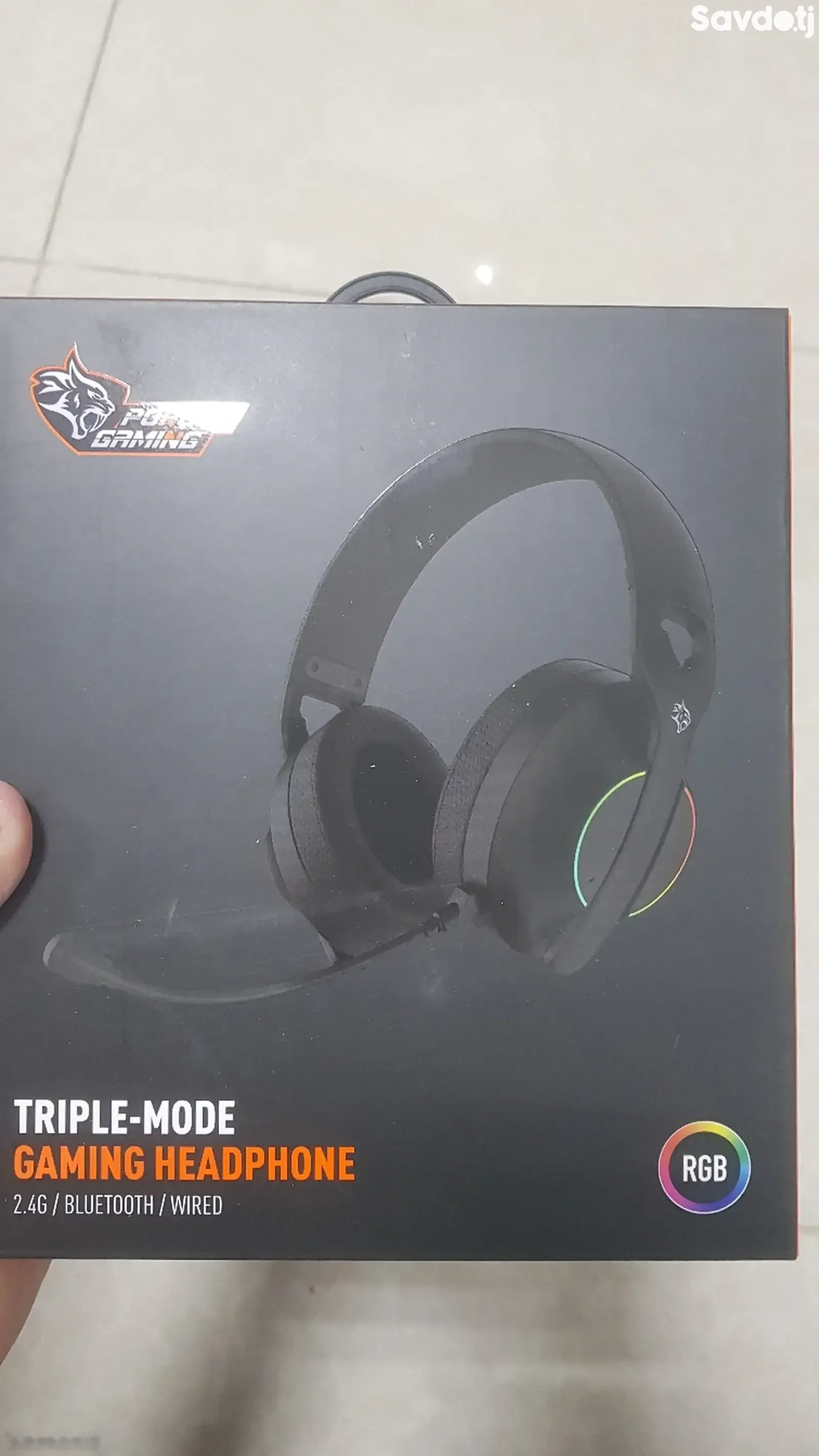 Беспроводные игровые наушники Porodo