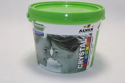 Водоэмульсионная матовая краска Alvan Crystal 4.5кг