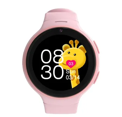 Детские смарт часы Porodo 4G Kids GPS Smart Watch with Junicare App розовый