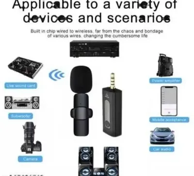 Беспроводной петличный микрофон K35 Pro