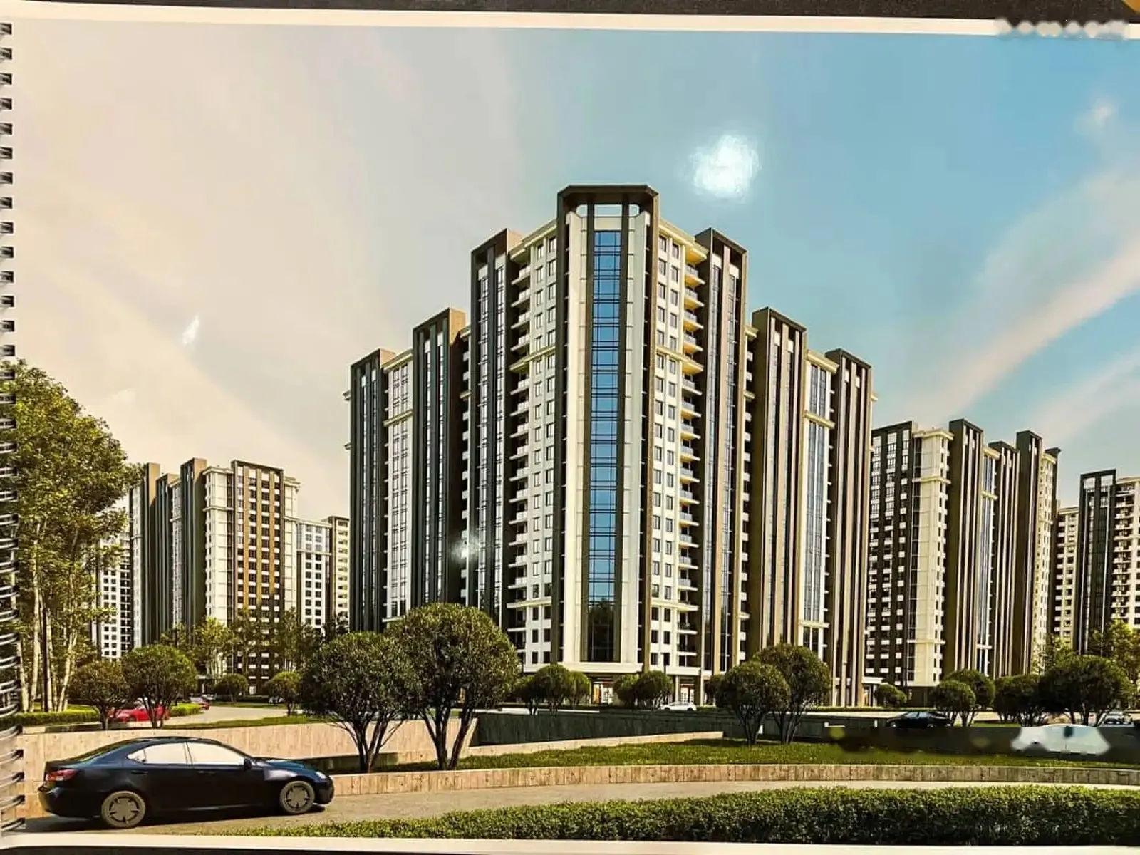 2-к квартира, 11 этаж, 95 м², Сино, 104 мкр, Военный  Институт