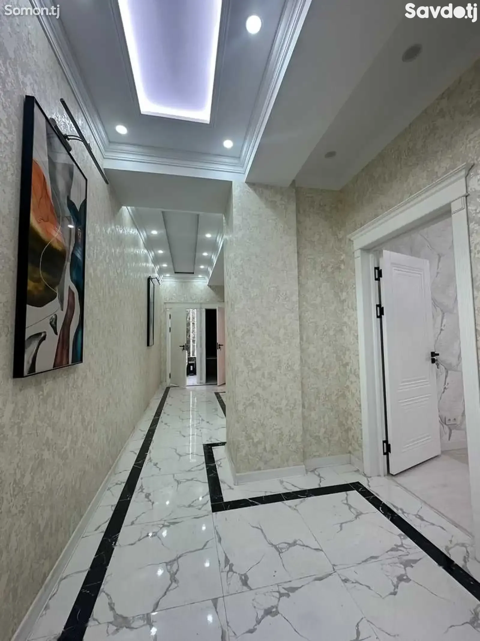 3-к квартира, 10 этаж, 100 м², Шохмансур, ру ба руи Пайкар, голубой экран