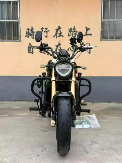 Мотоцикл Max vintage 500 cc — миниатюра 4