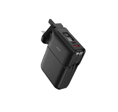 Портативный внешний аккумулятор Green Lion Travel 10000 mAh адаптером и держателем