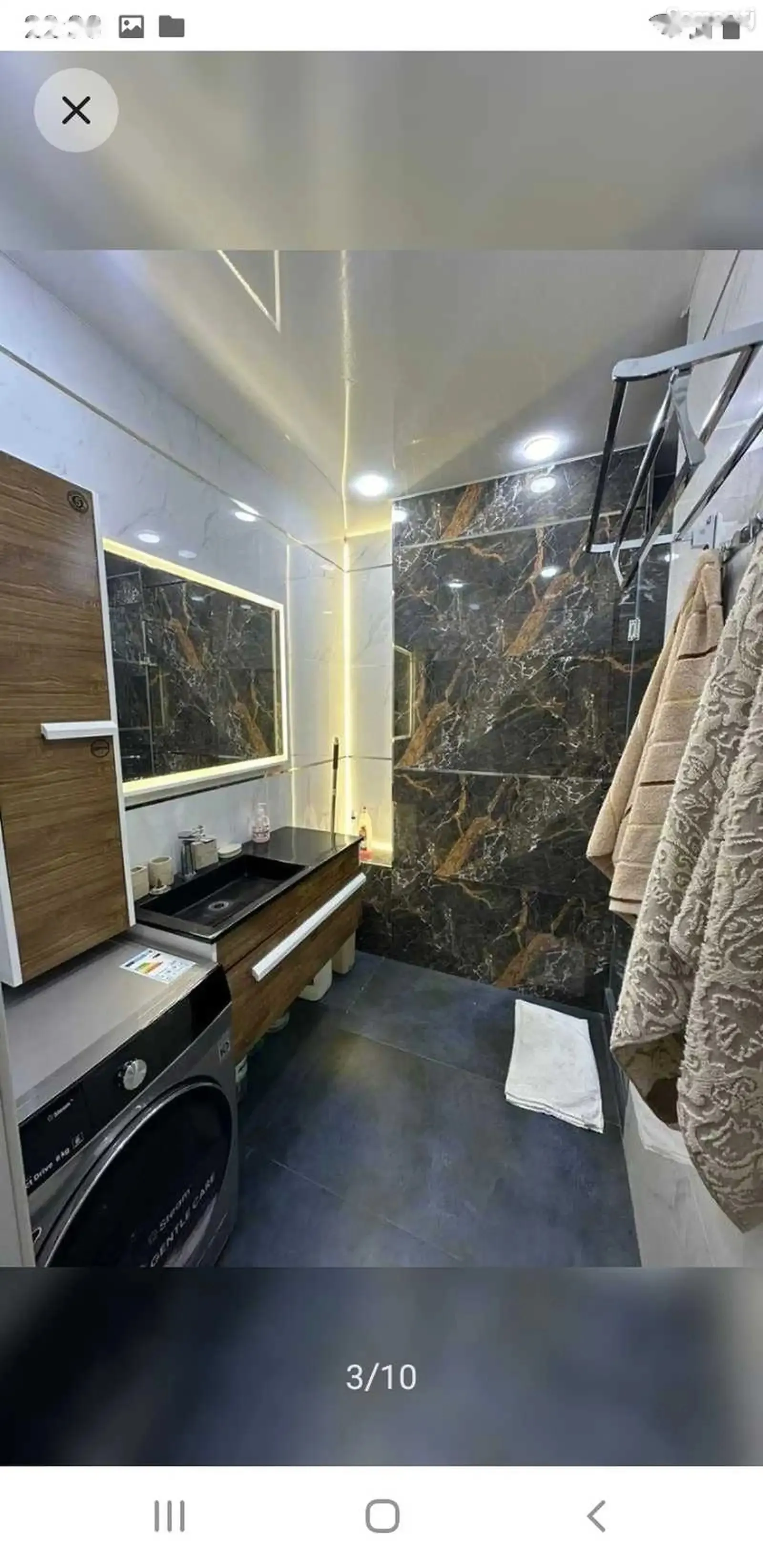 3-комн. квартира, 11 этаж, 110м², голубой экран
