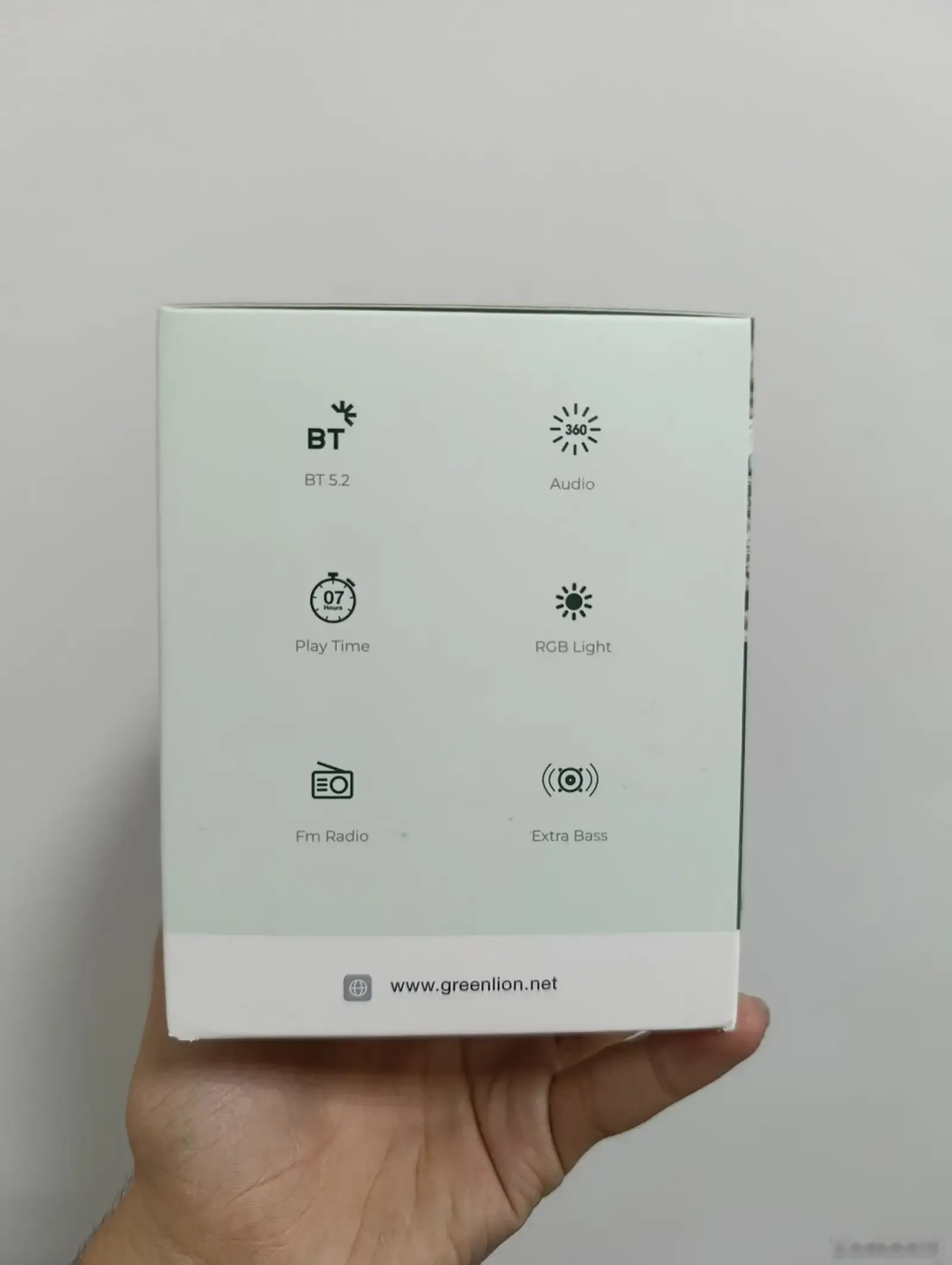 Портативная колонка Green Lion Porto Wireless Speaker черный