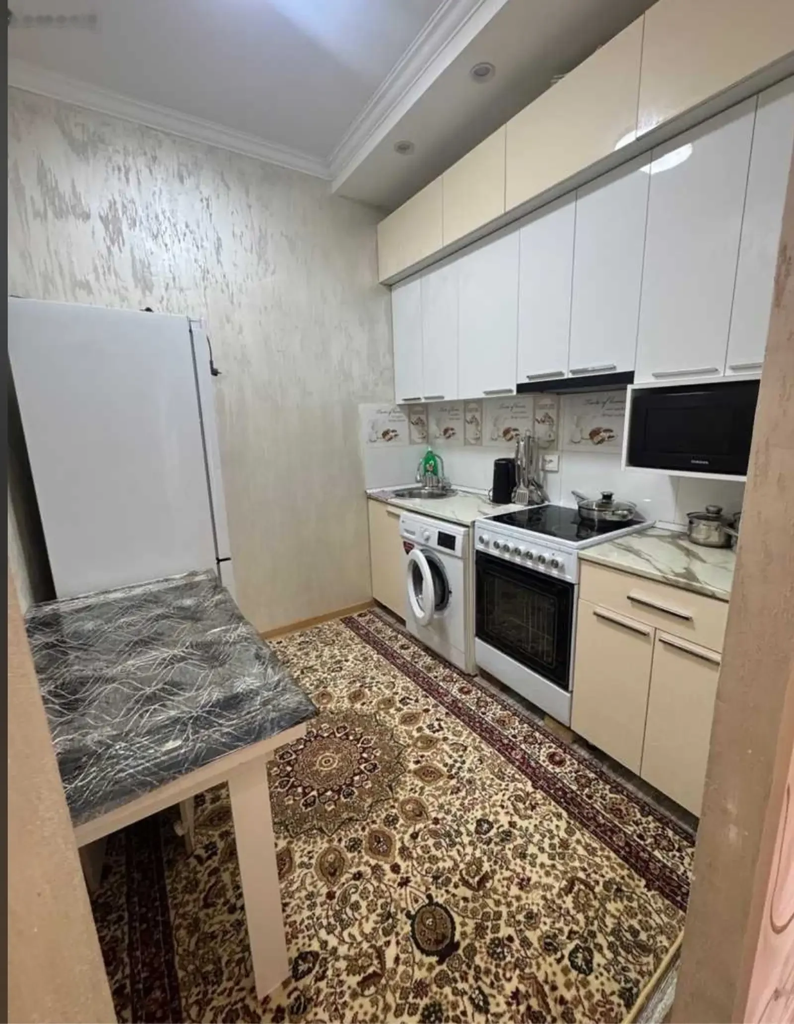 3-комн. квартира, 4 этаж, 90м², Бурак