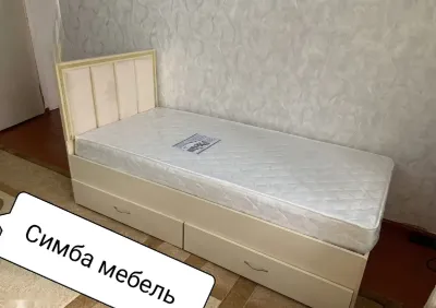 Кровать с ящиками односпальная