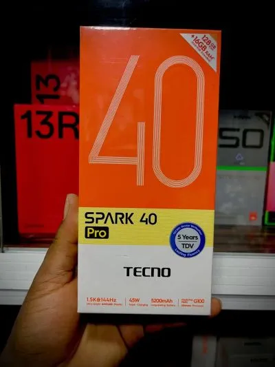 Tecno Spark 40pro 16/256Gb black