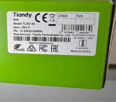 Сетевой видеорегистратор TC-R3105