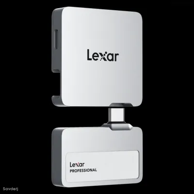 Портативный твердотельный накопитель Lexar