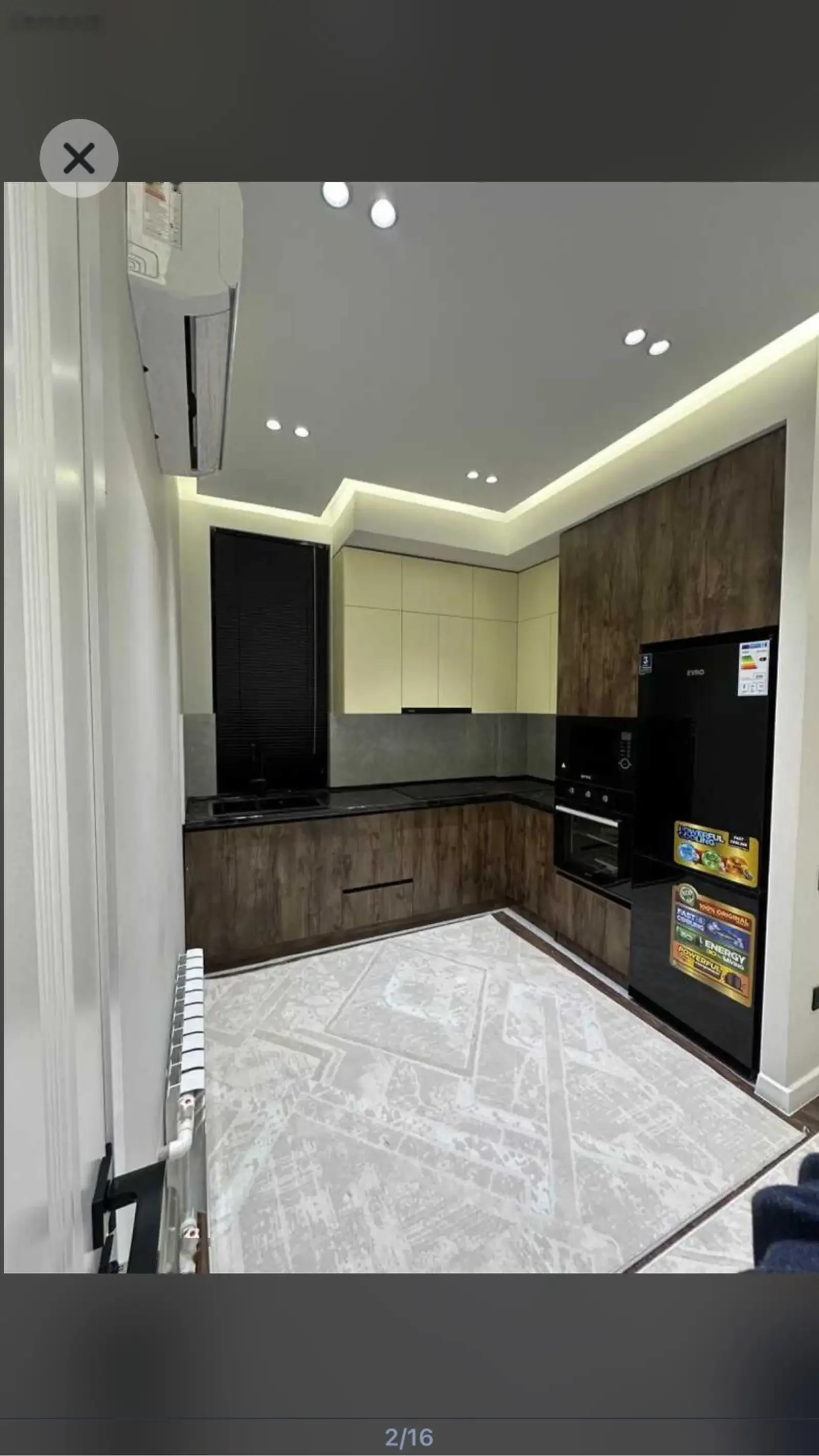 2-комн. квартира, 4 этаж, 63м², Сохили
