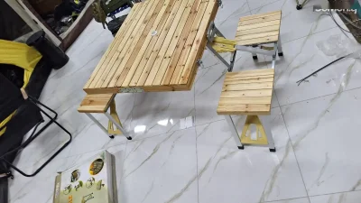 Складной чемодан стол стул