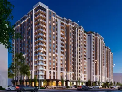 3-комн. квартира, 18 этаж, 129 м², Корвон