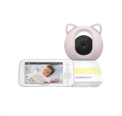 Умная видеоняня Powerology Monitor & App Baby Camera