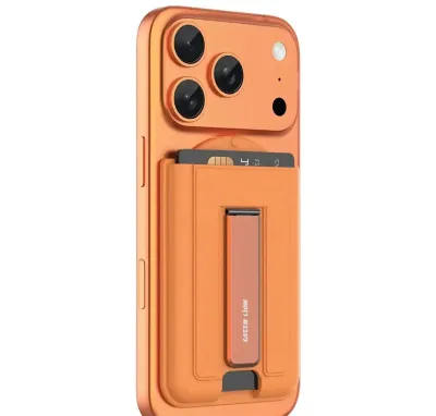 Картхолдер с подставкой Green Lion Mag Wallet Kickstand Magsafe Card Holder