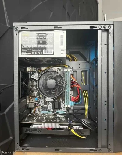 Системный блок core i5-4770/RX 560 4GB/256GB SSD/RAM 16GB/HDD 1TB