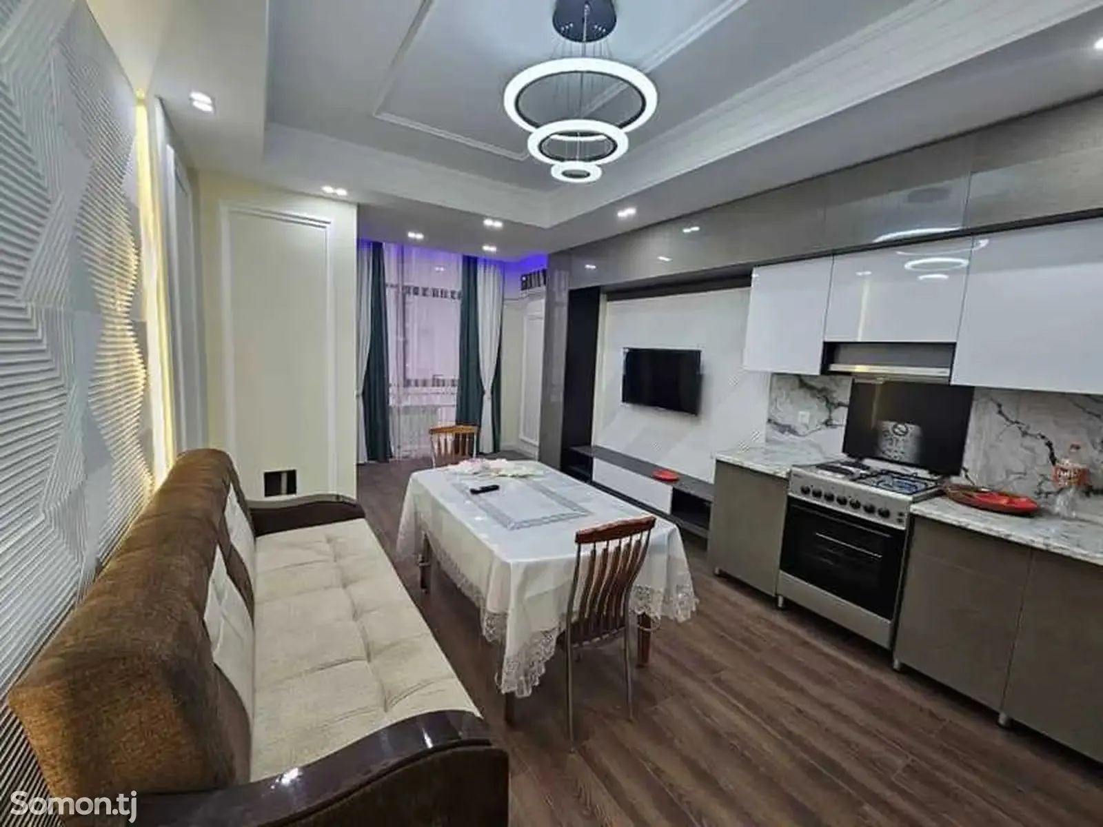 1-комн. квартира, 10 этаж, 55 м², Овир