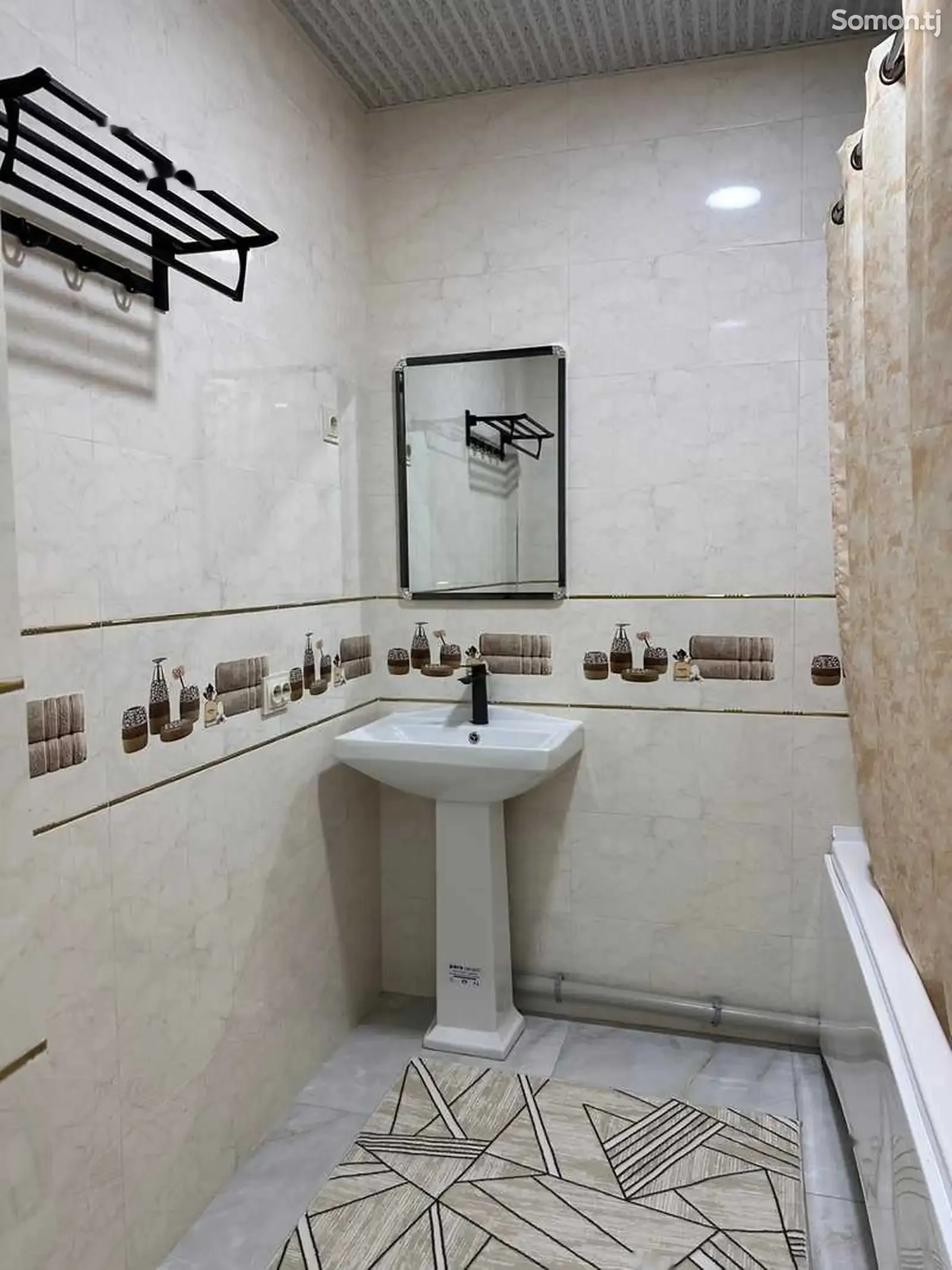 2-комн. квартира, 9 этаж, 80м², И.Сомони, бозори Мехргон