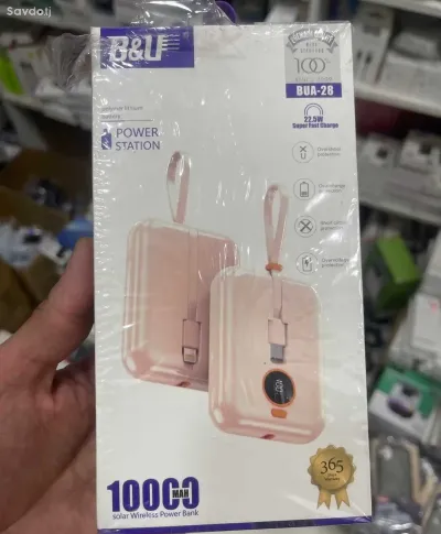 Внешний аккумулятор Power Bank B&U BUA-28