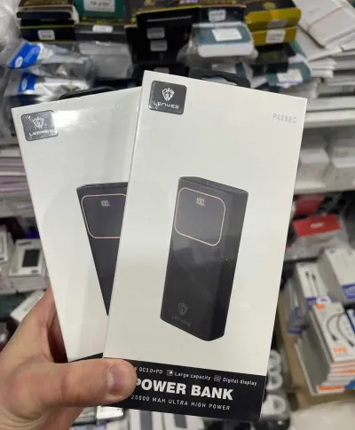 Повербанк Lenyes PX288D 20000mAh 22.5W+QC3.0+PD