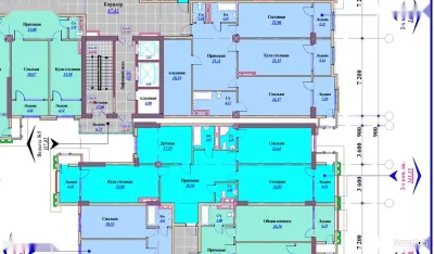 3-комн. квартира, 17 этаж, 141 м², Шохмансур
