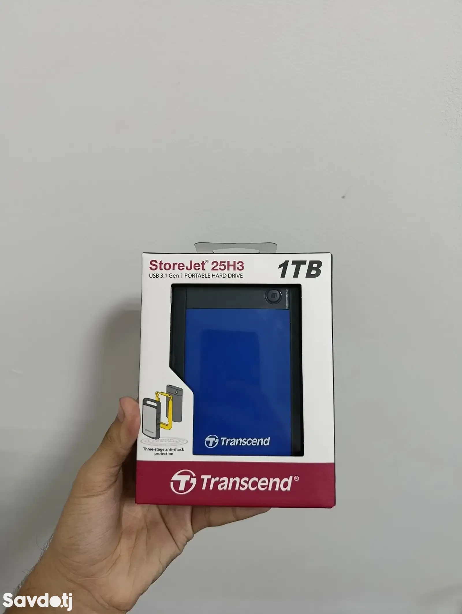 Жесткий диск Transcend StoreJet 25H3, 1TB