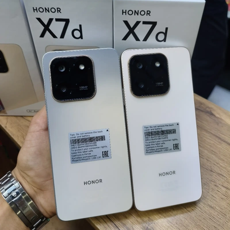 Honor X7d 6+6/128Gb 6500мач