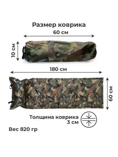 Самонадувающийся матрас для похода