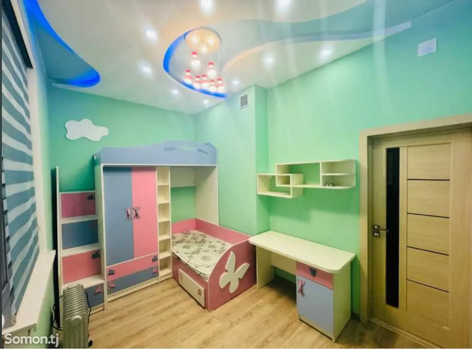 3-комн. квартира, 7 этаж, 60м², Овир